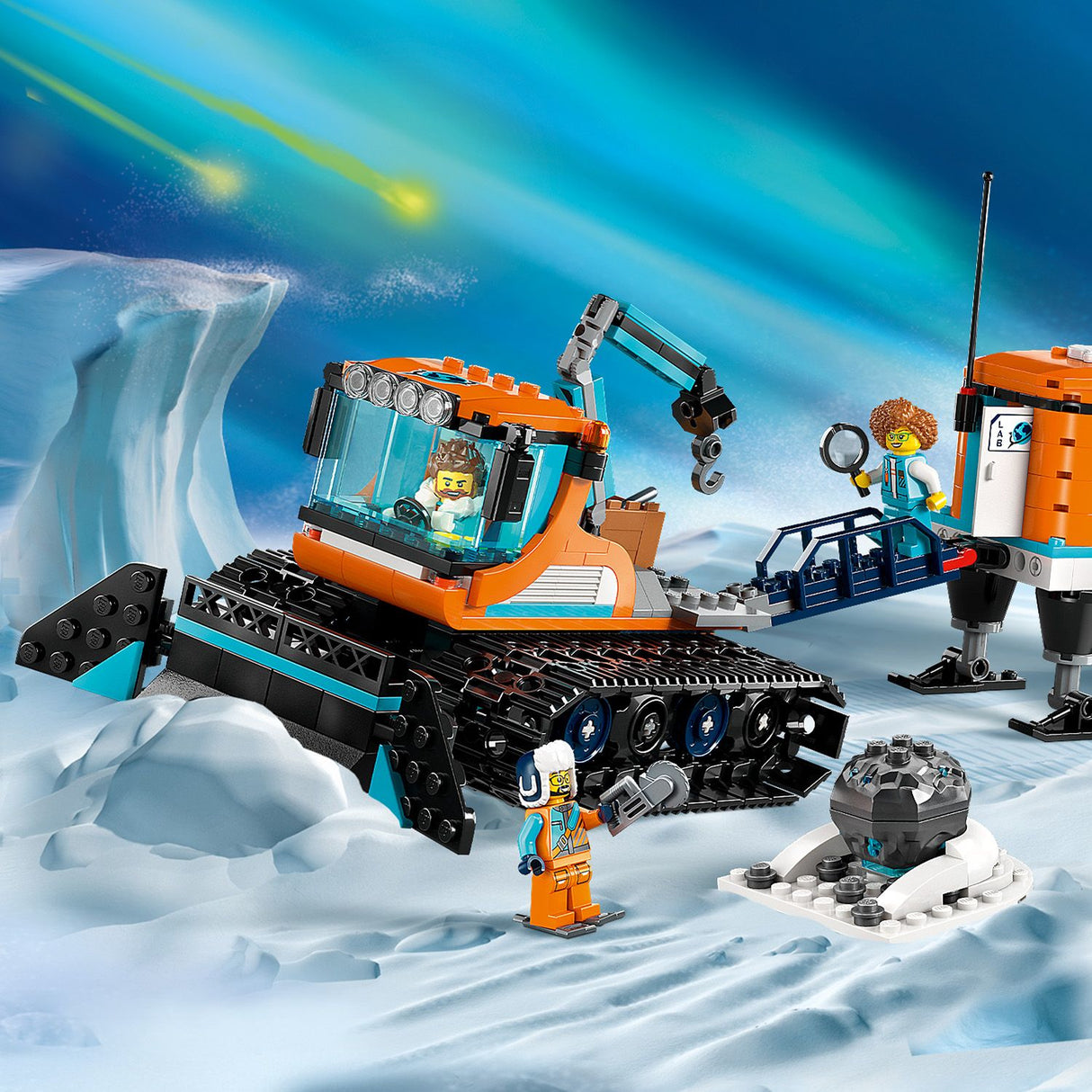 60378 Arctic Explorer Vehicle and Mobile Lab - LEGO City