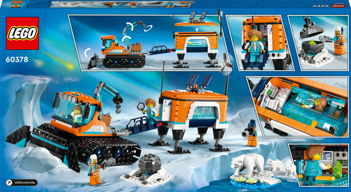 60378 Arctic Explorer Vehicle and Mobile Lab - LEGO City