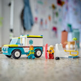 60403 Emergency Ambulance and Snowboarder - LEGO City