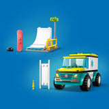 60403 Emergency Ambulance and Snowboarder - LEGO City