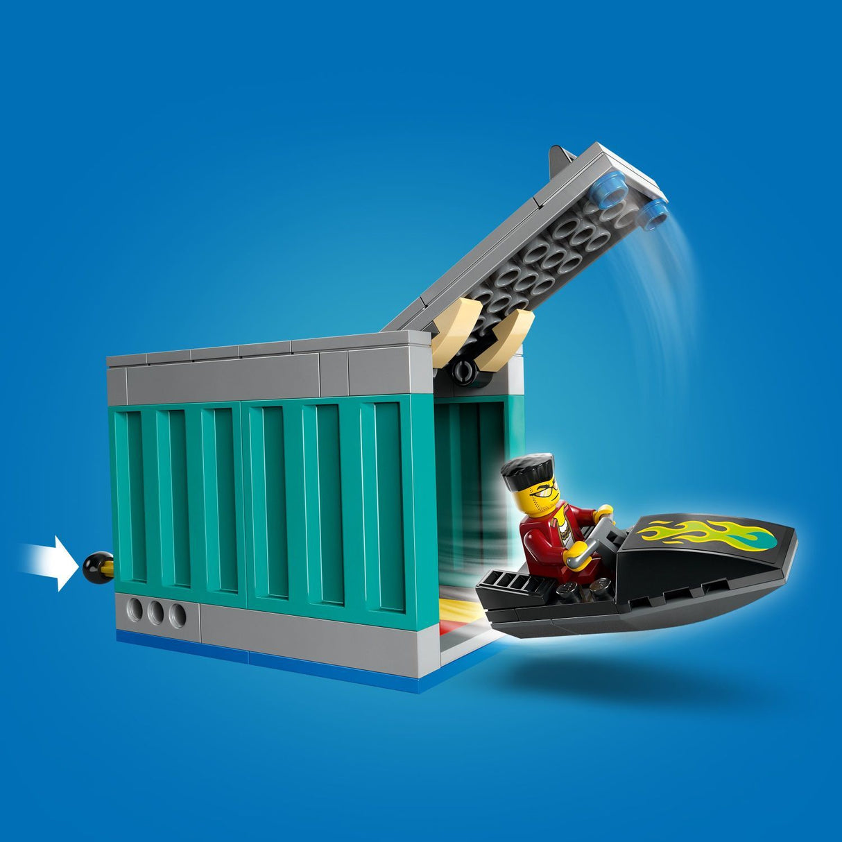 60417 Police Speedboat and Crooks' Hideout - LEGO City