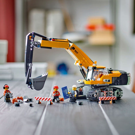 LEGO City Big Vehicles: Yellow Construction Excavator