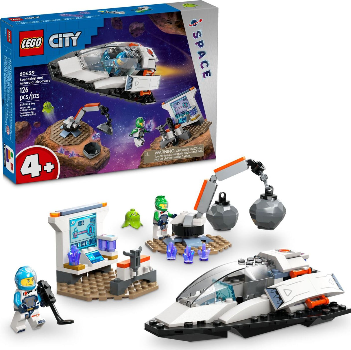 60429 Spaceship and Asteroid Discovery - LEGO City