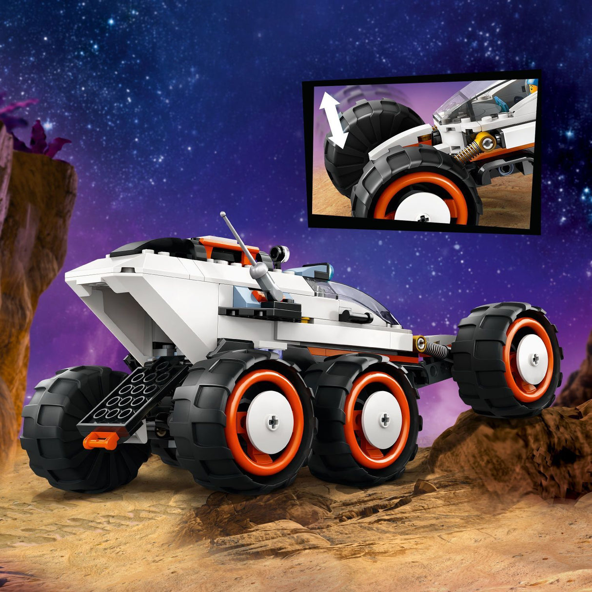 60431 Space Explorer Rover and Alien Life - LEGO City