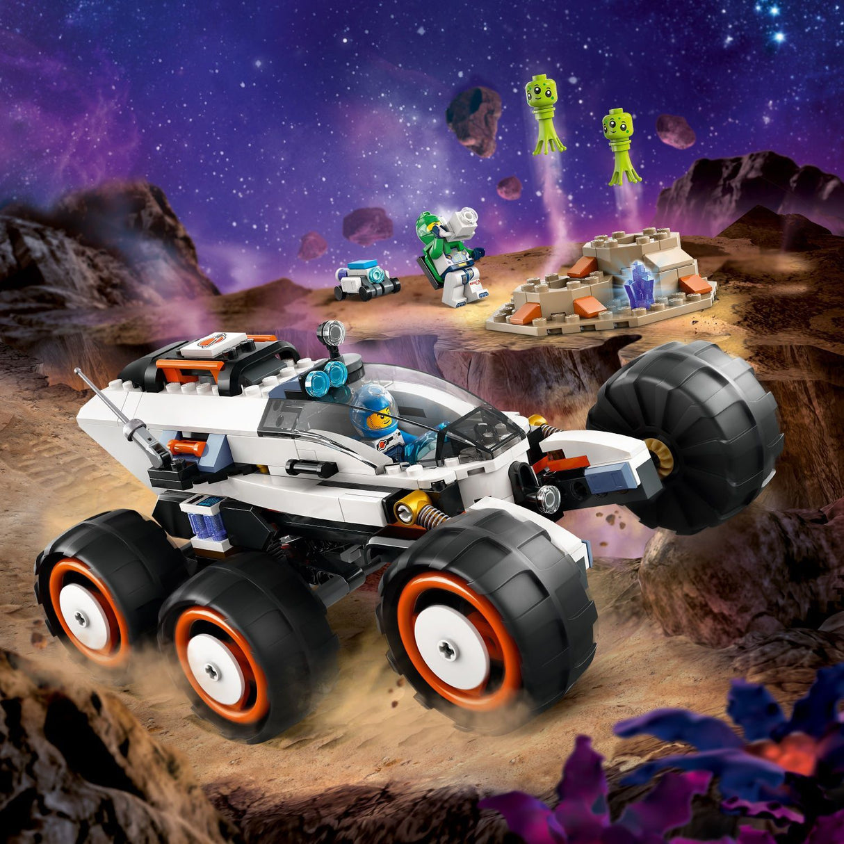 60431 Space Explorer Rover and Alien Life - LEGO City