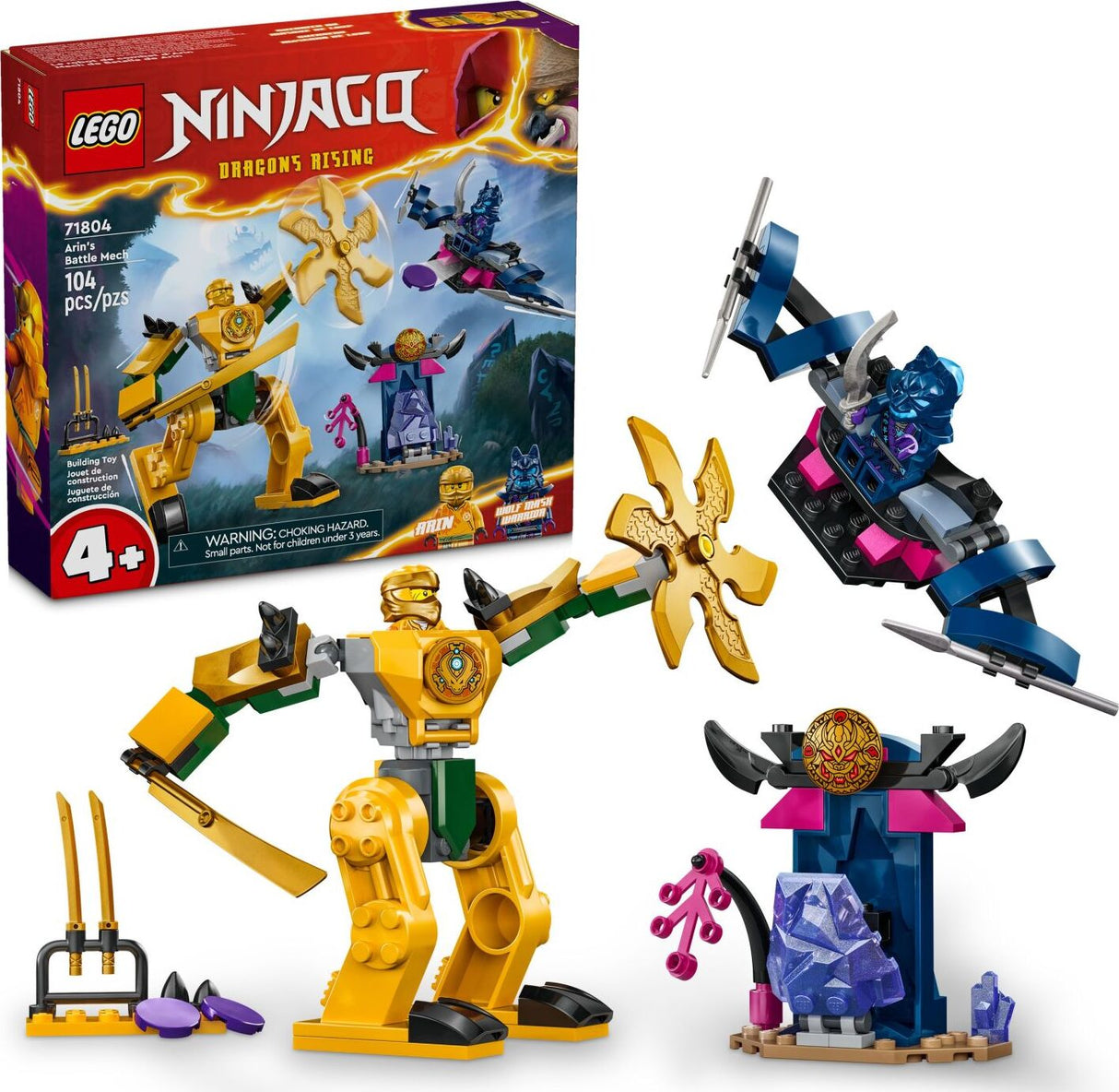 71804 Arin's Battle Mech - LEGO Ninjago