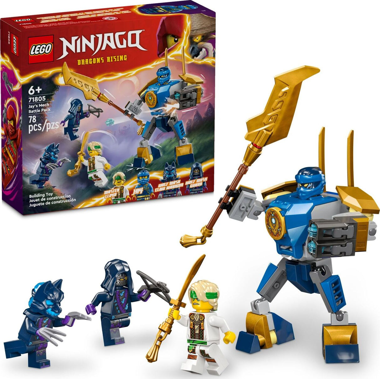 71805 Jay's Mech Battle Pack - LEGO Ninjago