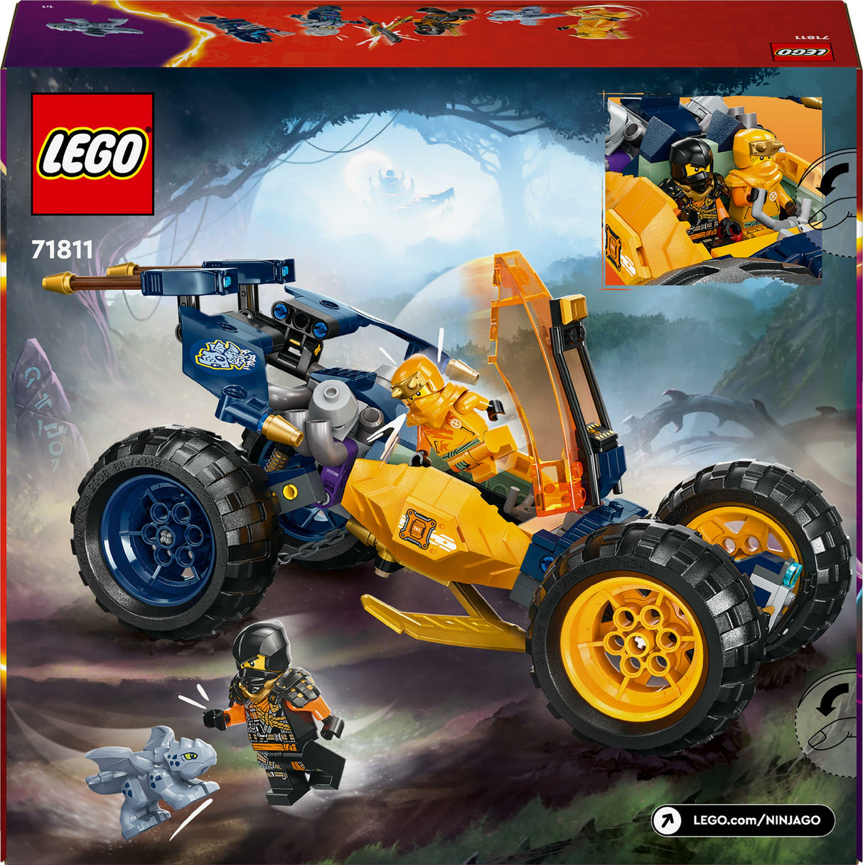 71811 Arin’s Ninja Off-Road Buggy Car - LEGO Ninjago