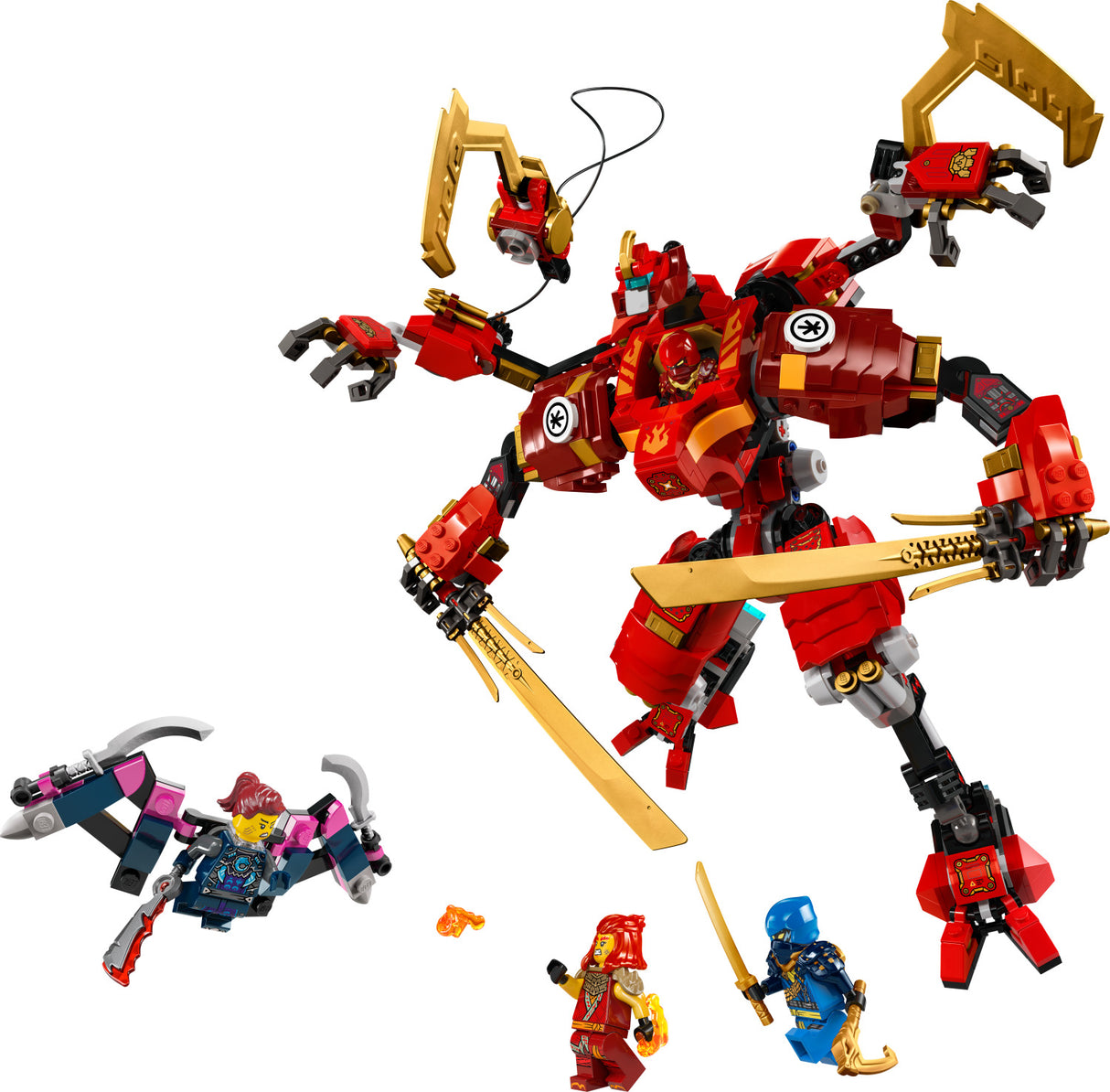 71812 Kai's Ninja Climber Mech - LEGO Ninjago