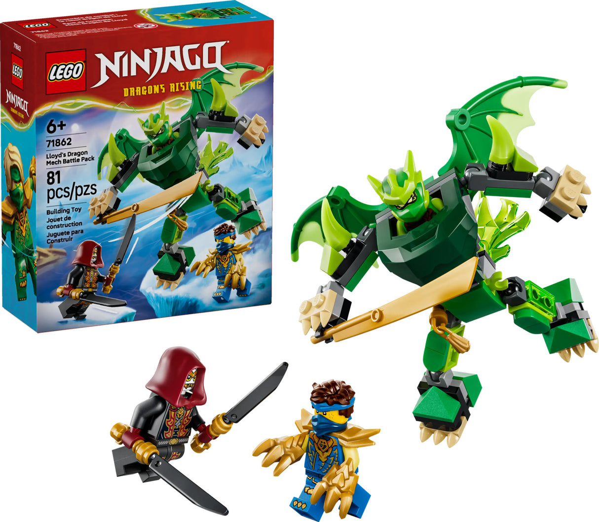 LEGO® NINJAGO® Lloyd’s Dragon Mech Battle Pack