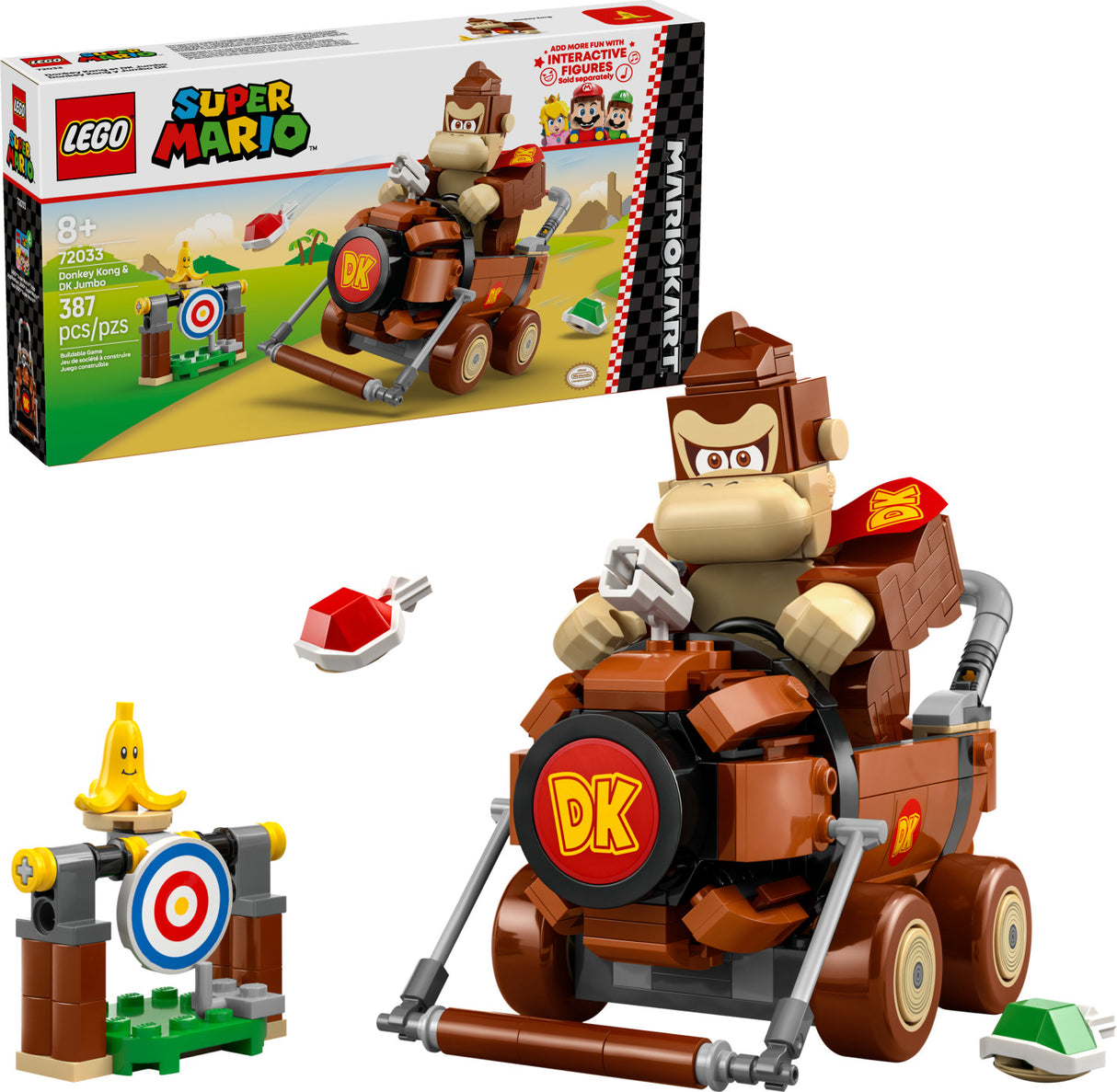 LEGO Super Mario: Mario Kart™ – Donkey Kong & DK Jumbo