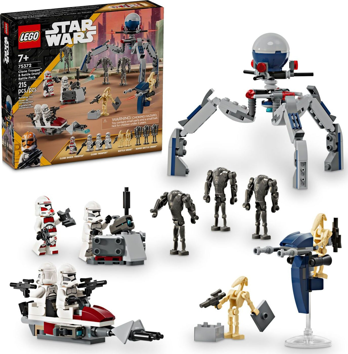 75372 Clone Trooper™ & Battle Droid™ Battle Pack - LEGO Star Wars