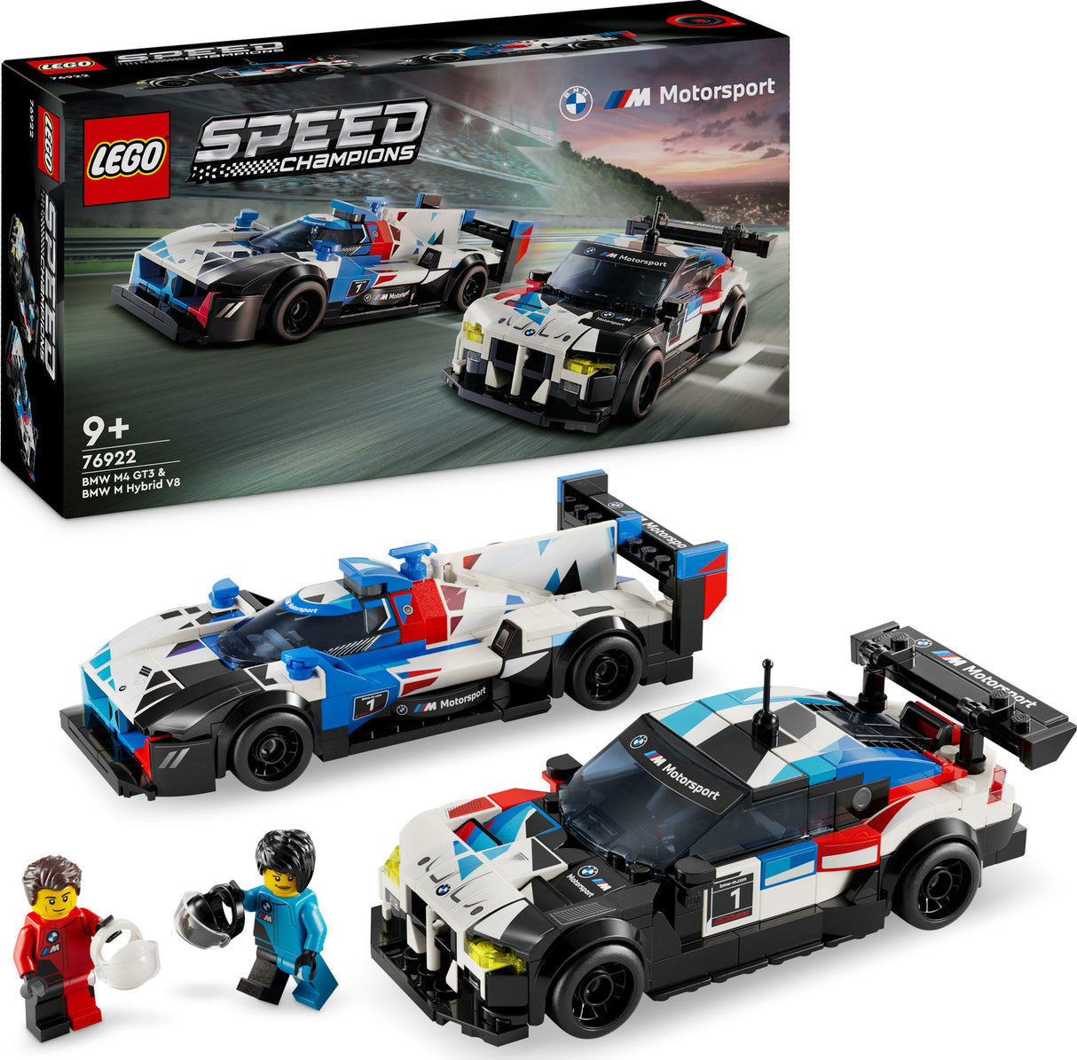 76922 BMW M4 GT3 and BMW M Hybrid V8 - LEGO Speed Champions