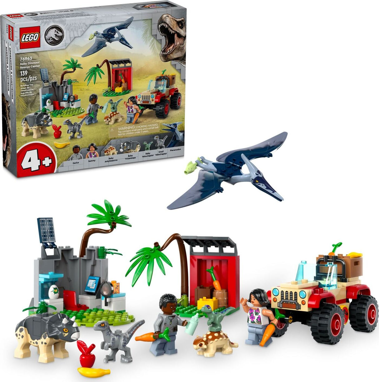 76963 Baby Dinosaur Rescue Center - LEGO Jurassic World