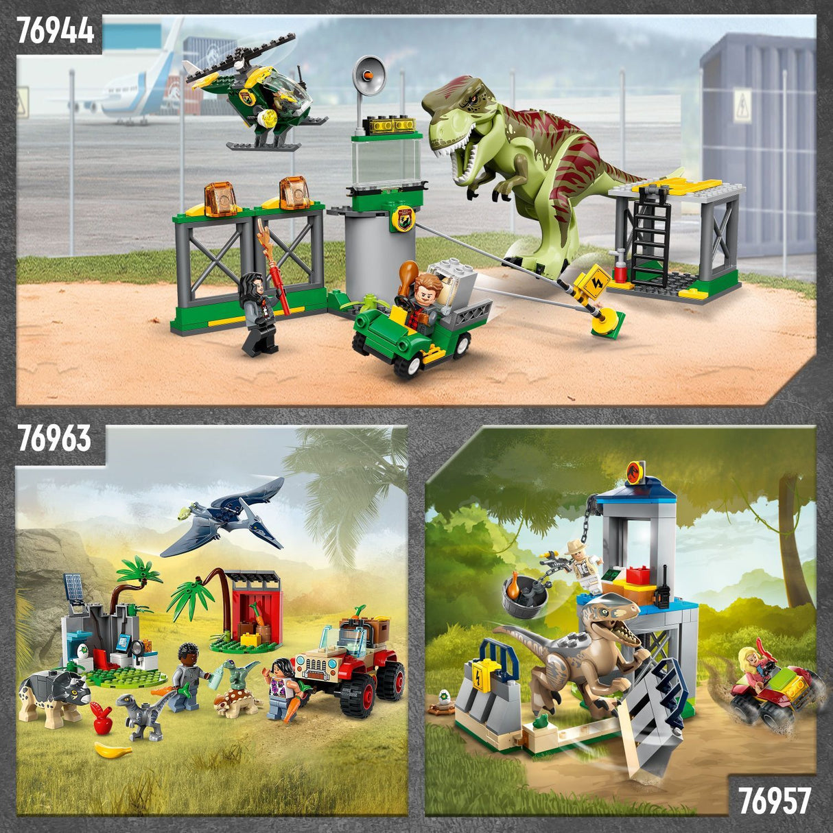 76963 Baby Dinosaur Rescue Center - LEGO Jurassic World