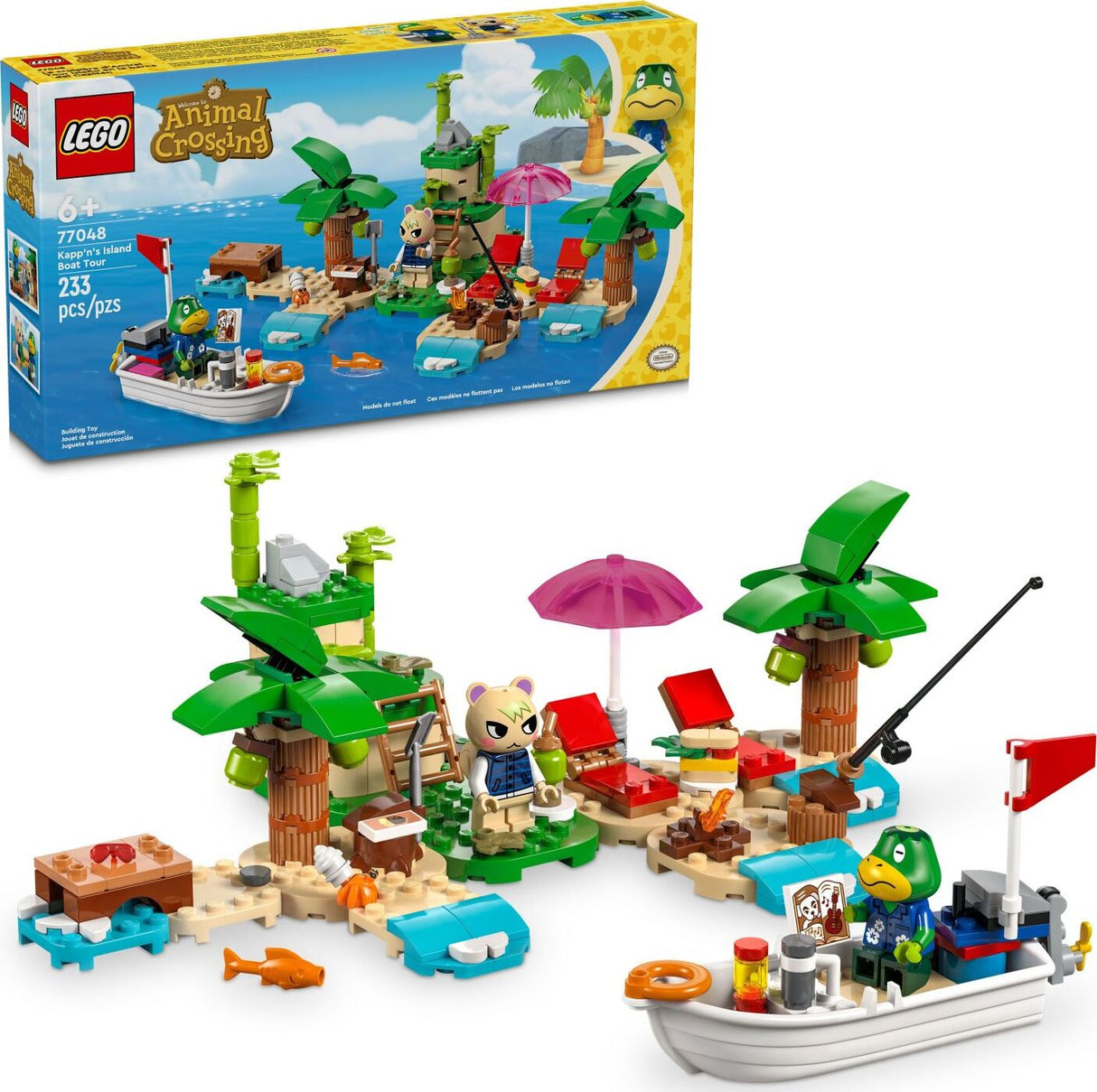 77048 Kapp'n's Island Boat Tour - LEGO Animal Crossing