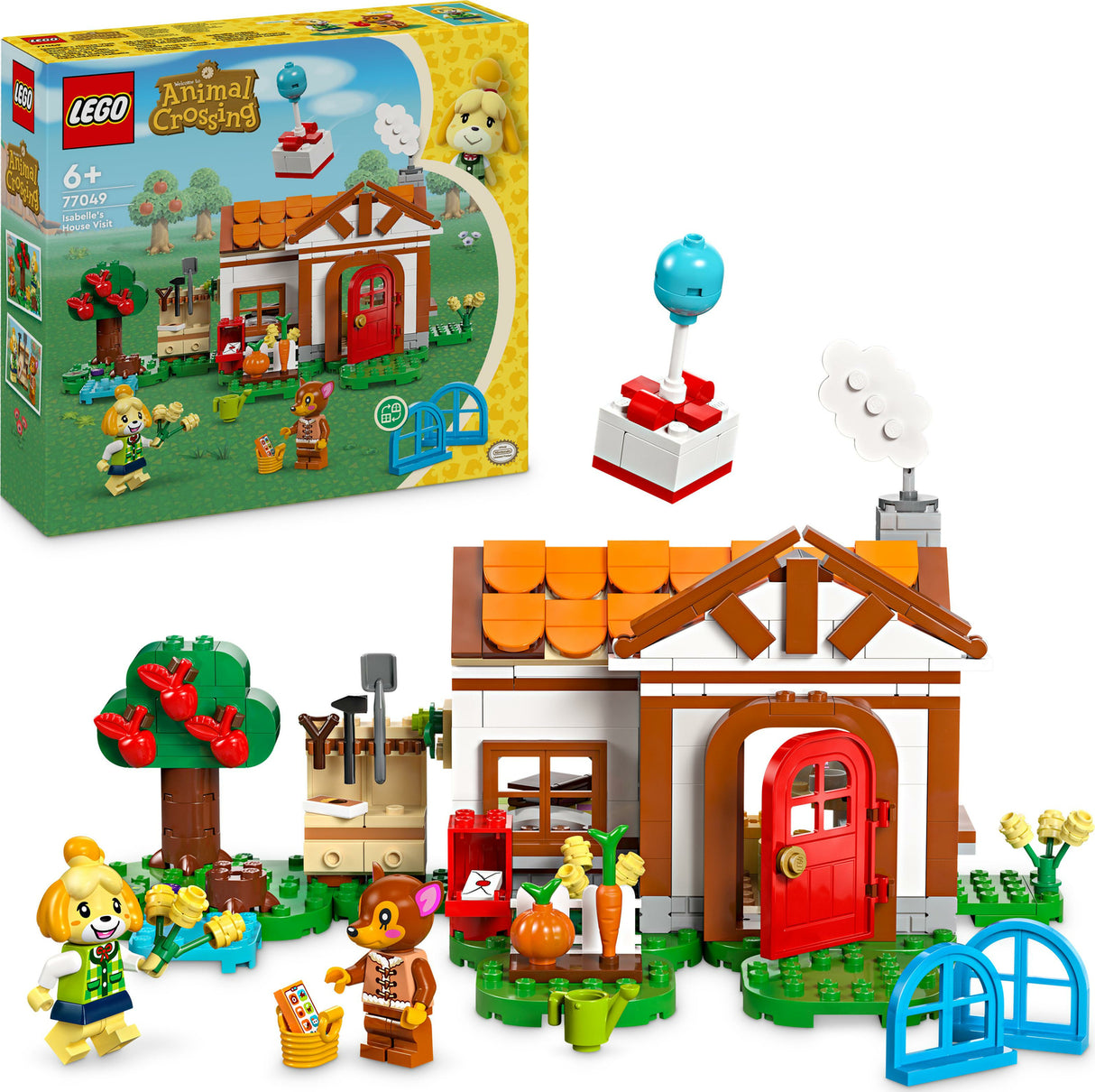 77049 Isabelle’s House Visit - LEGO Animal Crossing