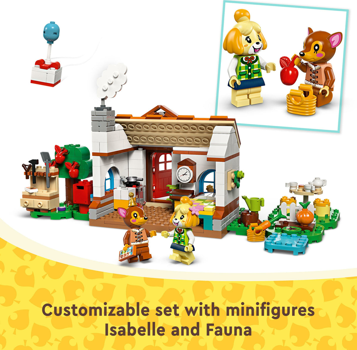 77049 Isabelle’s House Visit - LEGO Animal Crossing