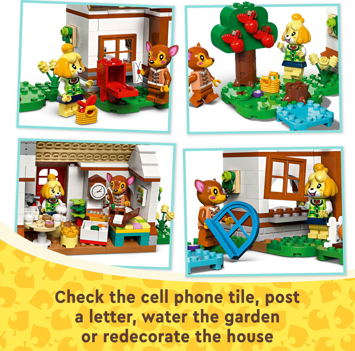 77049 Isabelle’s House Visit - LEGO Animal Crossing