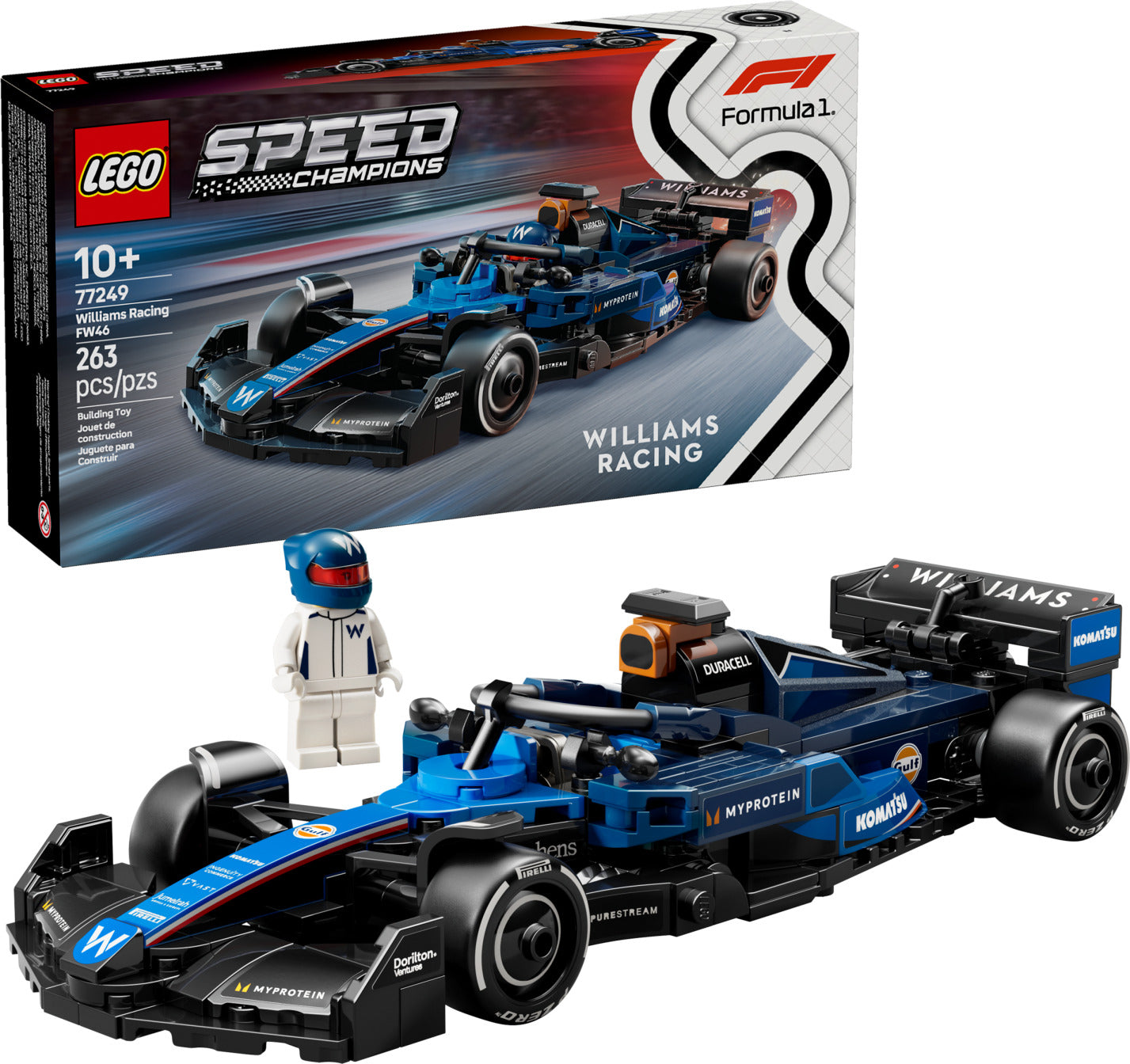 77249 Williams Racing FW46 F1® Race Car - LEGO Speed Champions