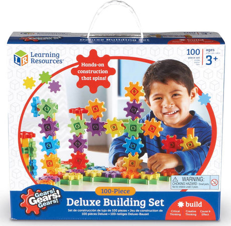 Gears! Gears! Gears! 100-Piece Deluxe Building Set