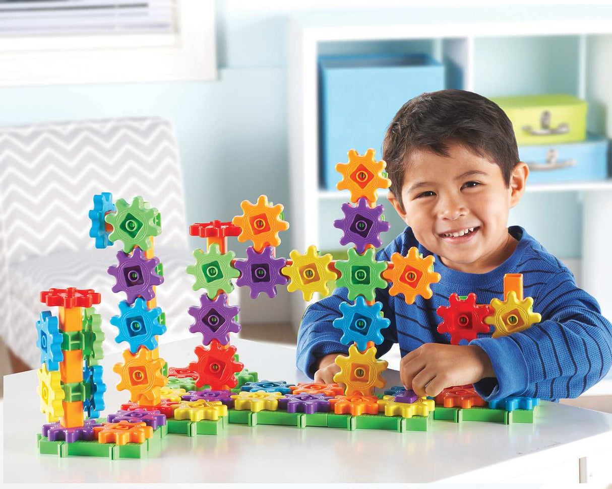 Gears! Gears! Gears! 100-Piece Deluxe Building Set