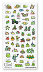 Little Frogs Sticker Sheet Stickii