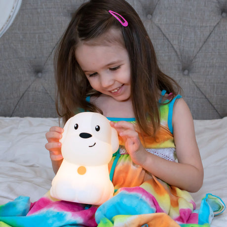 LumiPets Puppy - Children's Nursery Touch Night Light