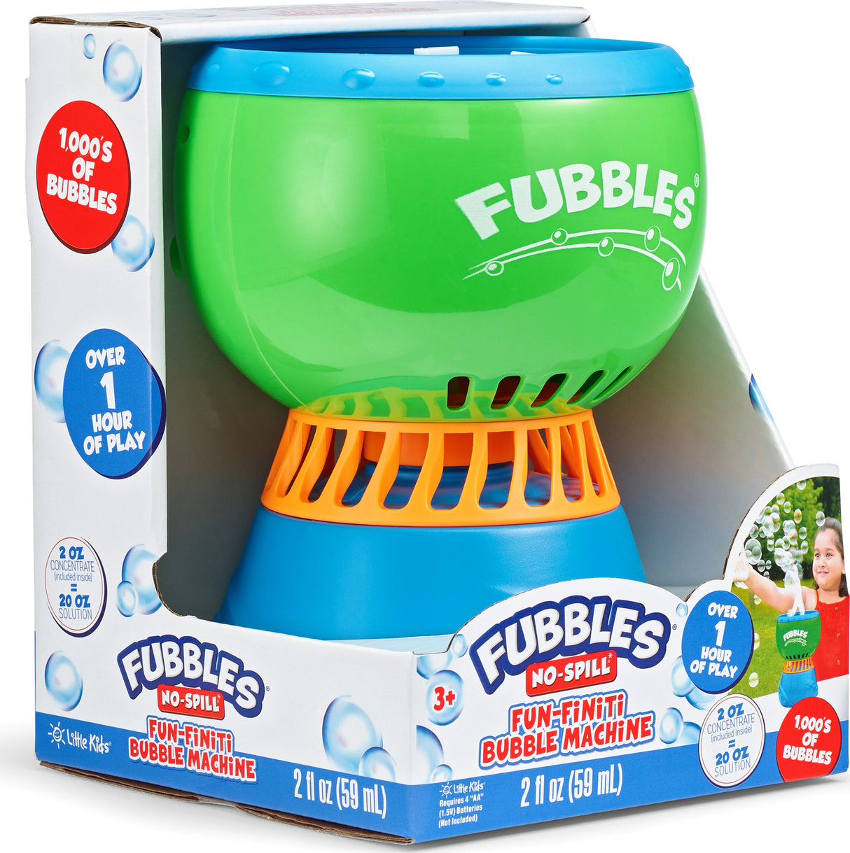 No-Spill Fun-Finiti Bubble Machine