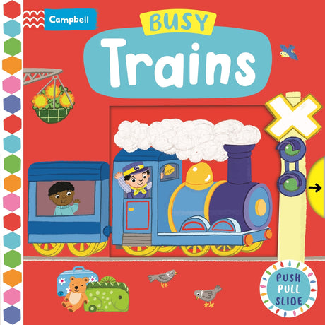 Busy Trains: Push Pull Slide