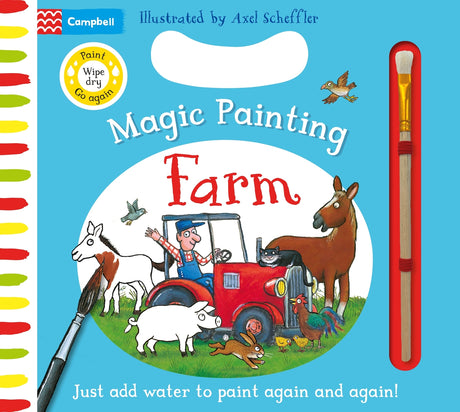 Farm Magic Painting: Just add water to paint again and again!