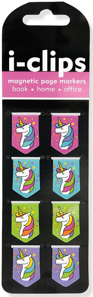 Unicorns Magnetic Bookmarks