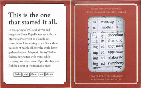 Magnetic Poetry - Original Kit Magnetic Poetry
