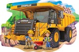 36 Piece Caterpillar Dump Truck Shaped Floor Puzzle MasterPieces Puzzle Co.