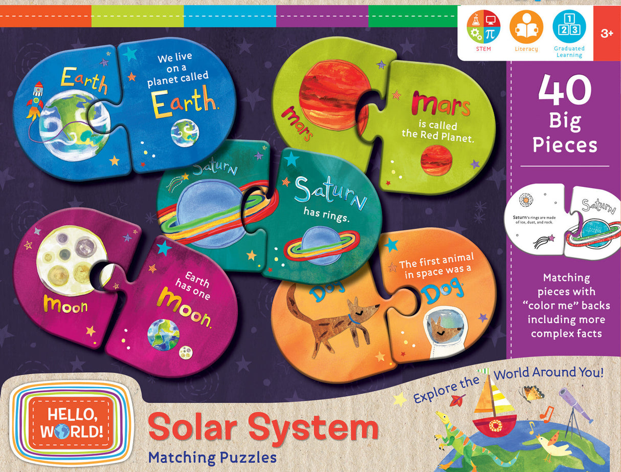 Hello, World! - Solar System Matching Puzzles