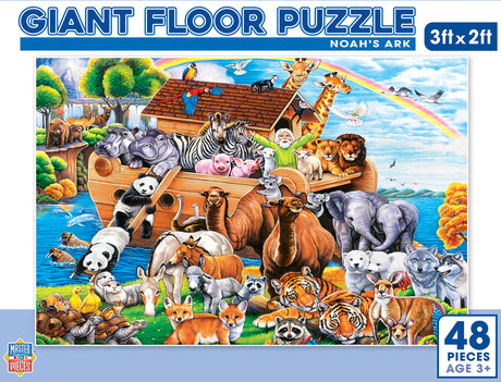 48 Piece Noah's Ark Floor Puzzle MasterPieces Puzzle Co.