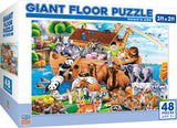 48 Piece Noah's Ark Floor Puzzle MasterPieces Puzzle Co.