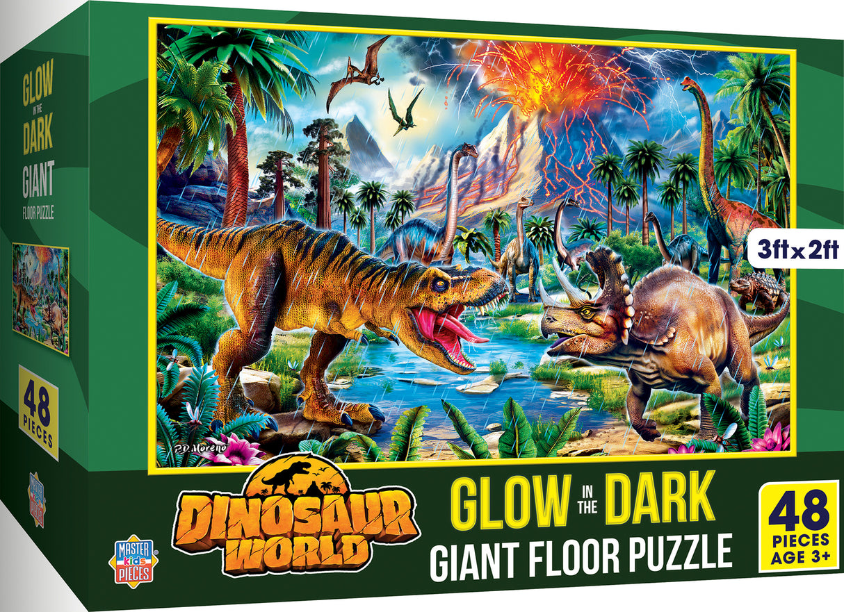 48 Piece Floor Puzzle, Dinosaur World MasterPieces Puzzle Co.