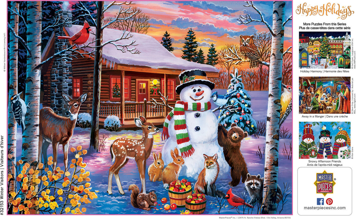 Holiday - Winter Visitors 300 Piece EZ Grip Puzzle