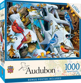 Audubon - Snow Birds 1000 Piece Puzzle