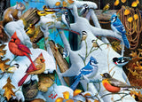 Audubon - Snow Birds 1000 Piece Puzzle