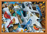 Audubon - Snow Birds 1000 Piece Puzzle