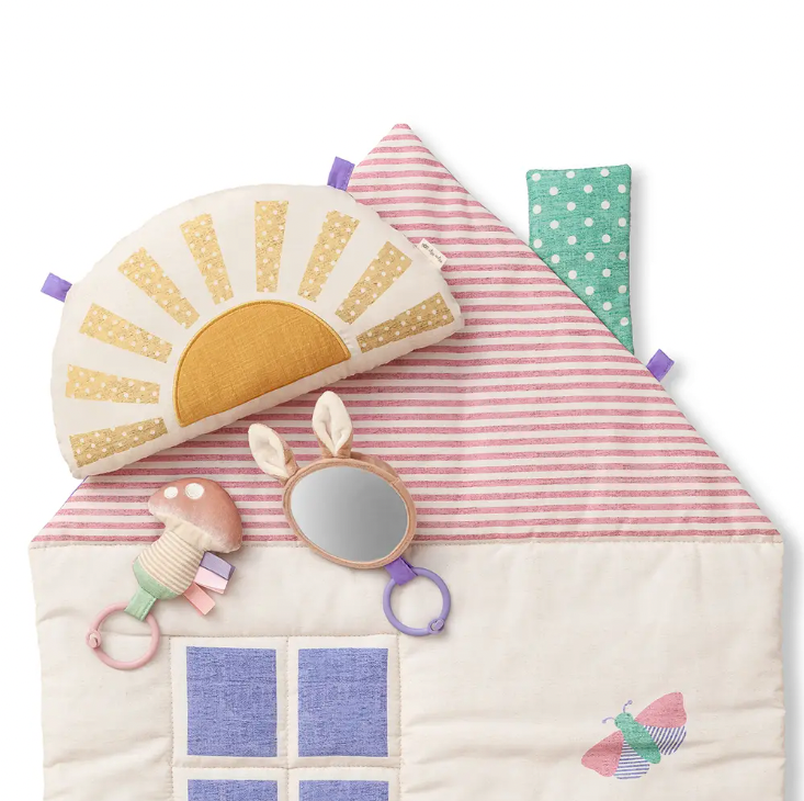 Tummy Time Cottage Baby Play Mat