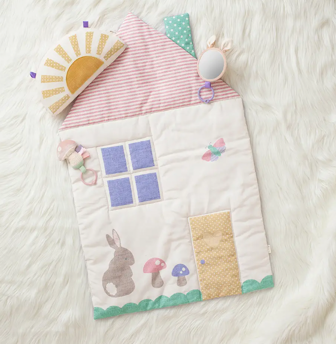 Tummy Time Cottage Baby Play Mat