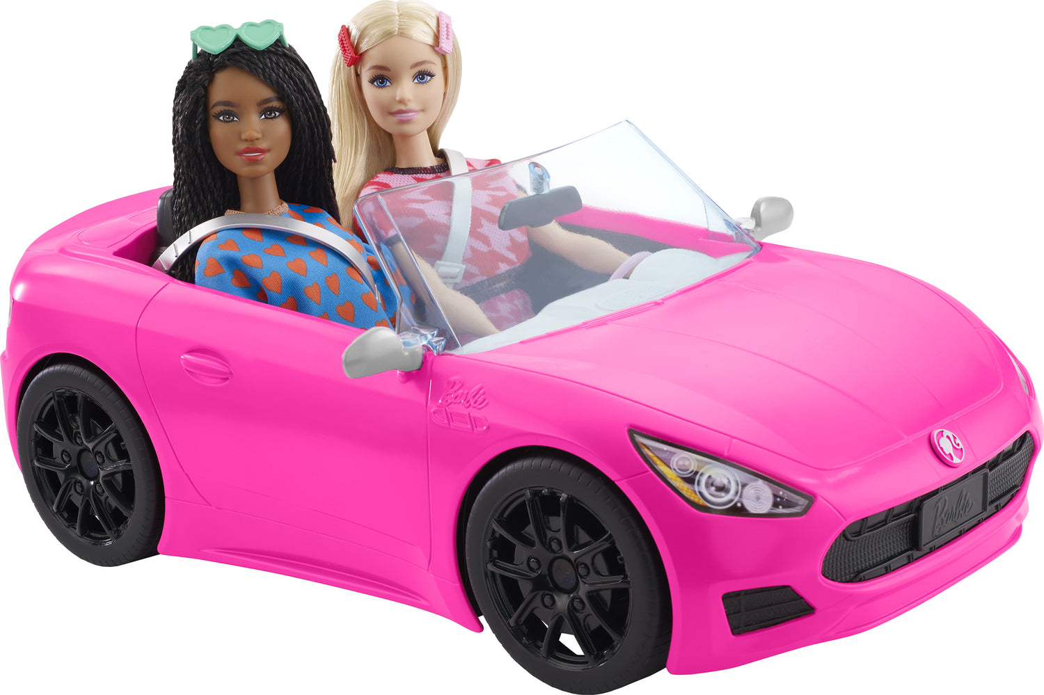 Pink Barbie Convertible – Pufferbellies Toys & Books