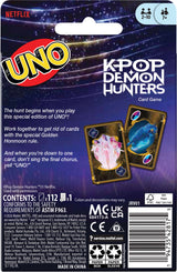  UNO KPop Demon Hunters Card Game for Kid, Adult & Family Nights with Movie-Inspired Deck
