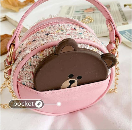 Flower Tweed Mini Purse (assorted)