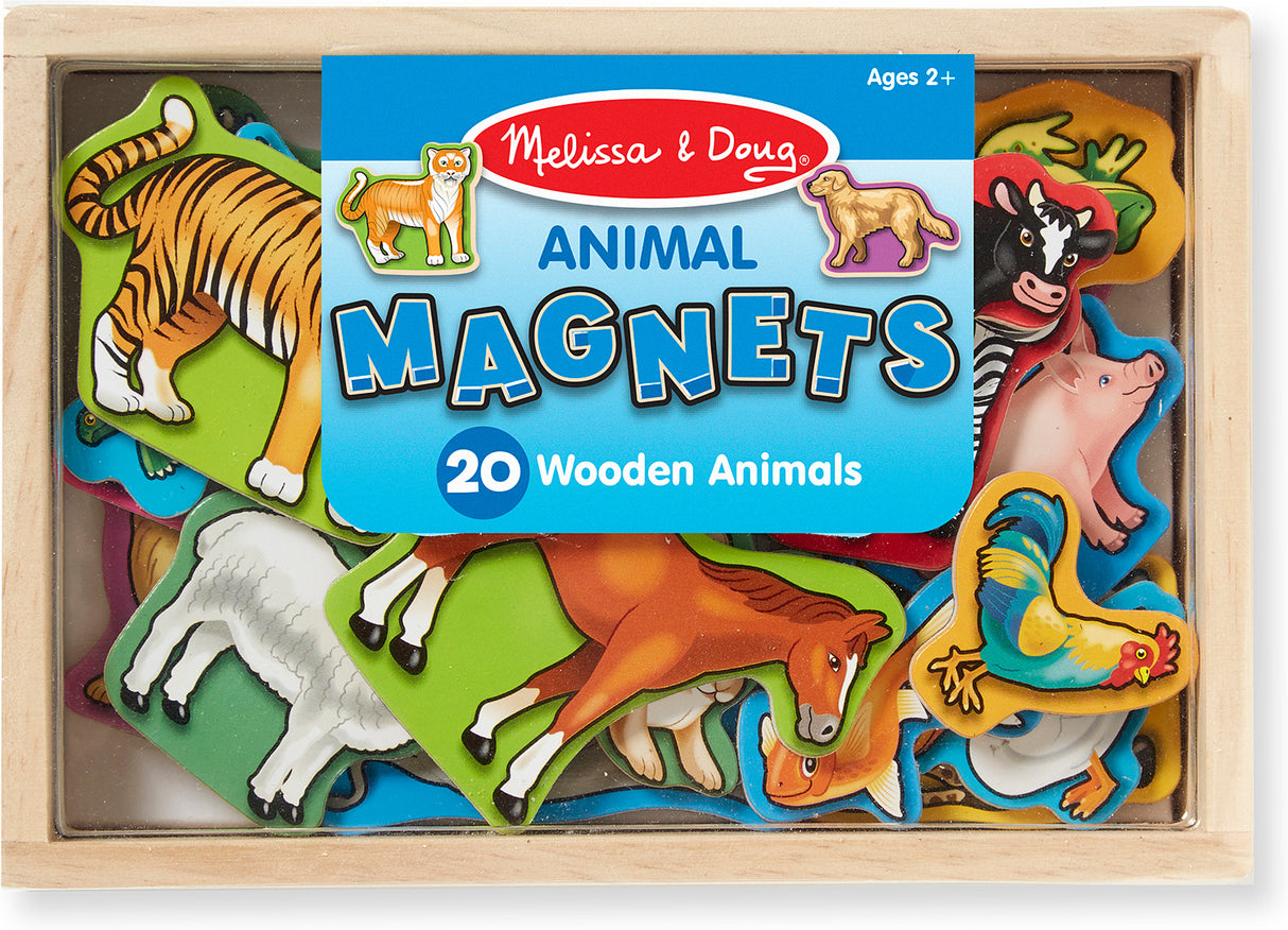 Wooden Animal Magnets