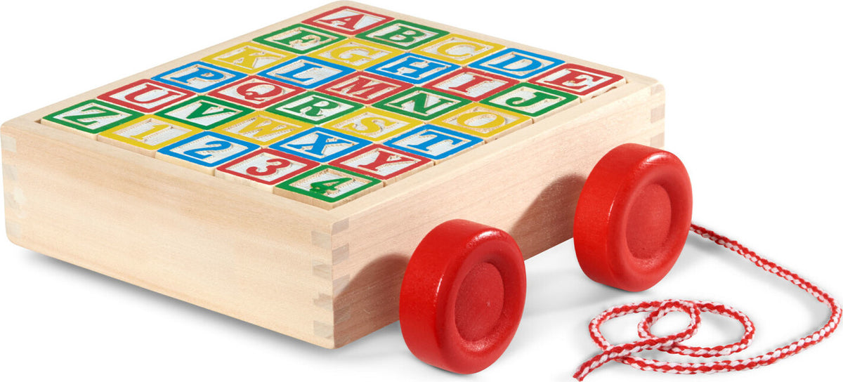 Classic ABC Block Cart (UC)
