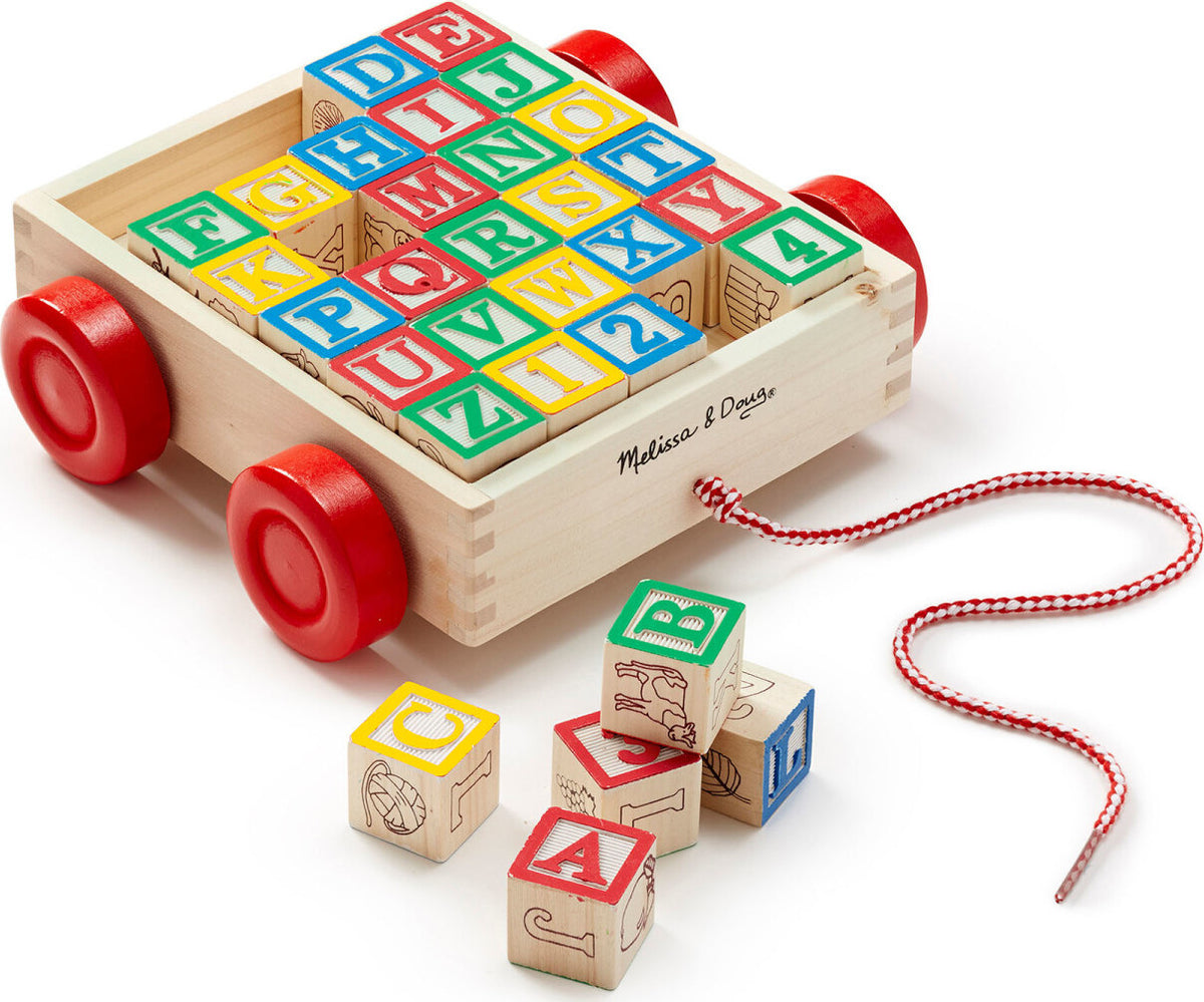 Classic ABC Block Cart (UC)